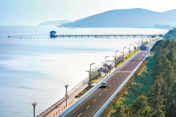 十里明珠堤躍升“太湖封面”，七里風(fēng)光堤改造正式啟動(dòng)