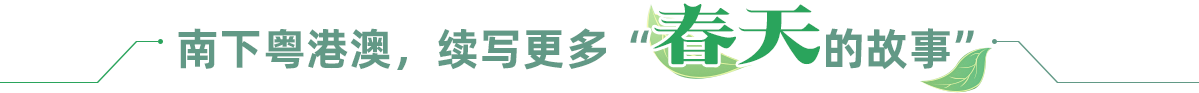 南下粵港澳，續(xù)寫更多“春天的故事”